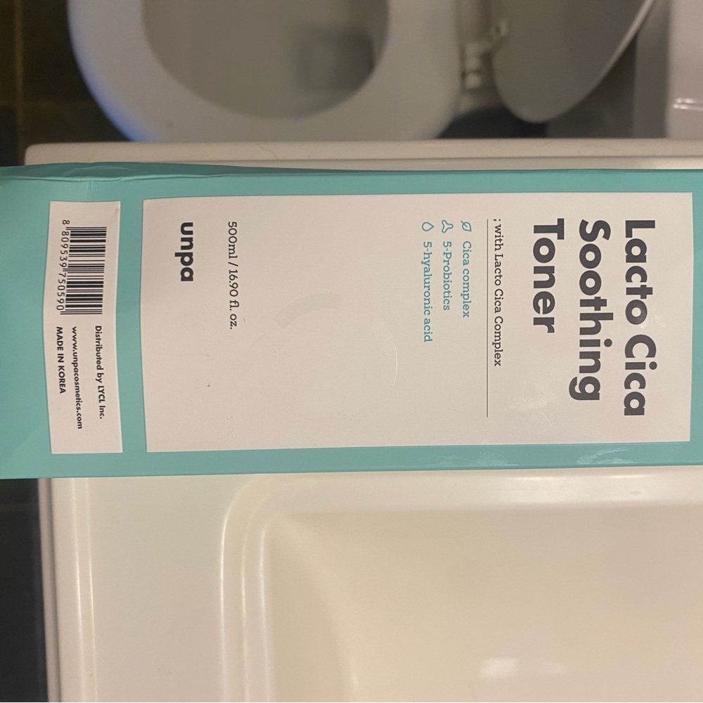 Lacto Cica Soothing Toner - 500ml